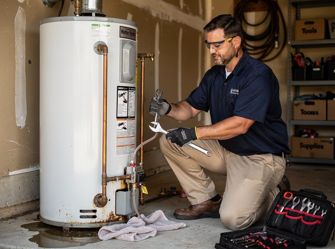 Water Heater Replacement in Houston, TX 77002